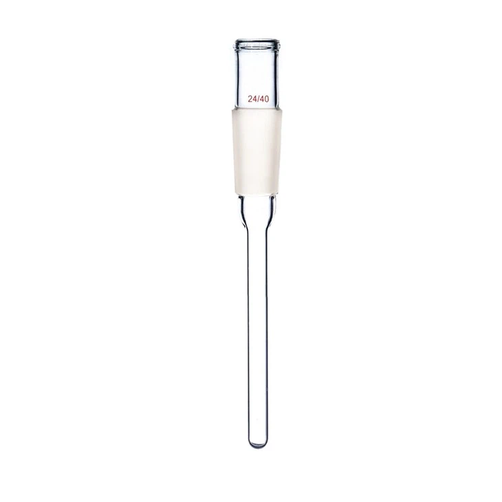 Lab Glassware Glass Vacuum Receiving Tube,Standard Ground Mouth
